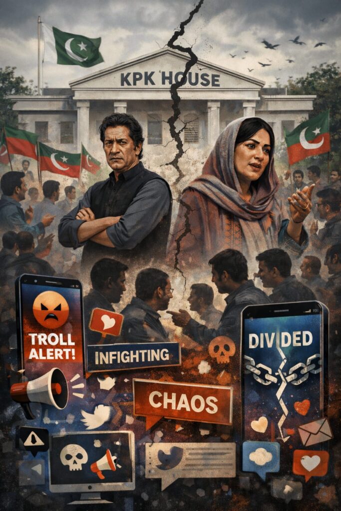 KPK House and PTI’s Cracks aaa